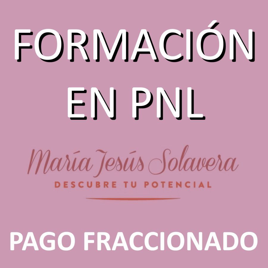 Formación en PNL · Pago Fraccionado · María Jesús Solavera